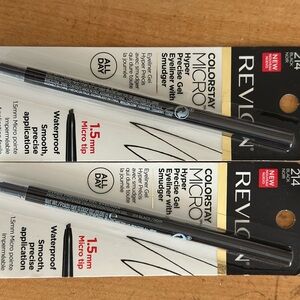 Last 2 Revlon ColorStay Micro Gel Eyeliner Black new
